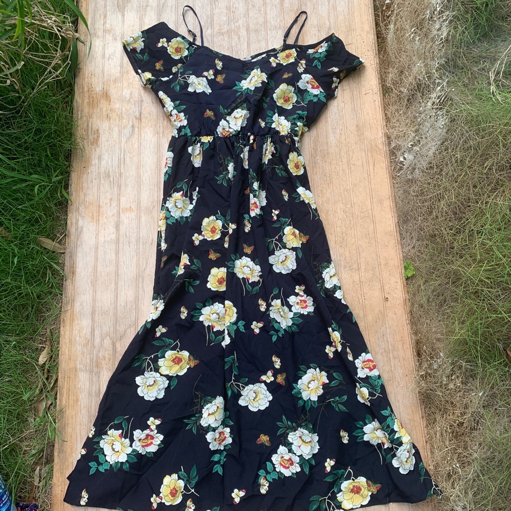 Floral maxi dress 2x
